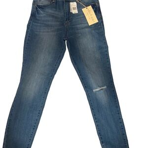 Altar'd State Distressed Midwash Blue Skinny Jeans- NWT